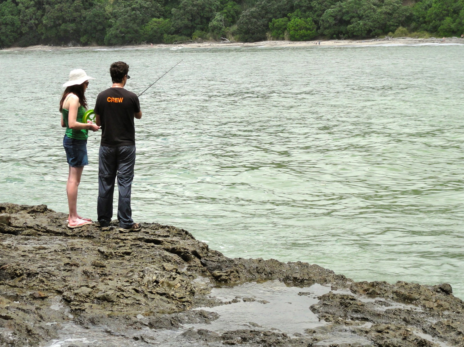 Top 5 things to do in the New Zealand summer podcast 2 A spot of fishing is a good Kiwi activity.