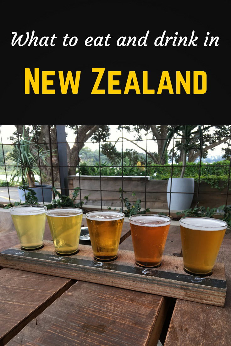 What to eat and drink in New Zealand 5 What to eat and drink in New Zealand Pinterest pin