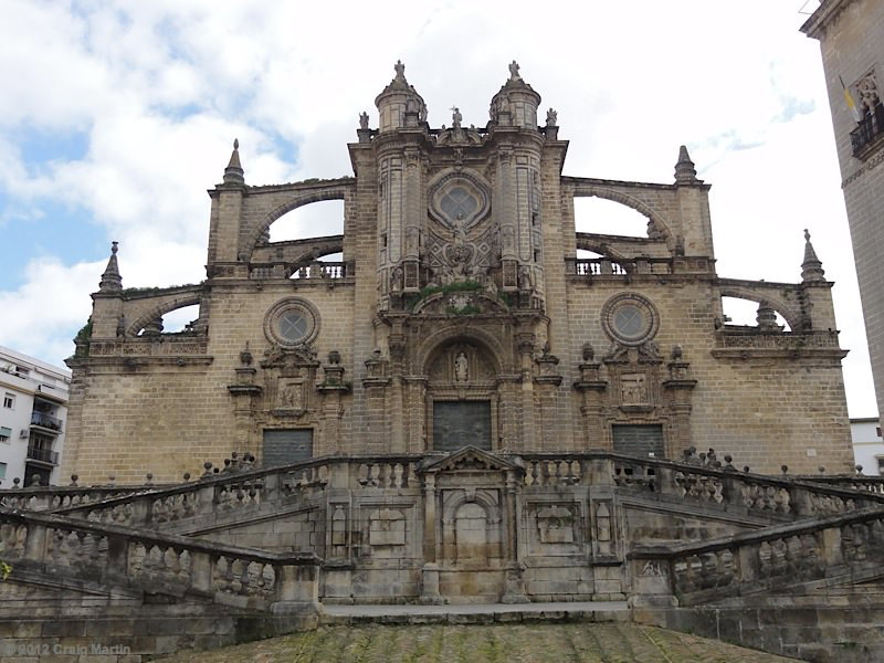 Travel diary 2012 6 Jerez Cathedral.