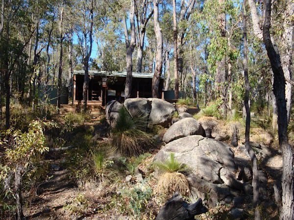 Ten more photos from the Bibbulmun Track 6 This hikers' hut is set back a little from the track.