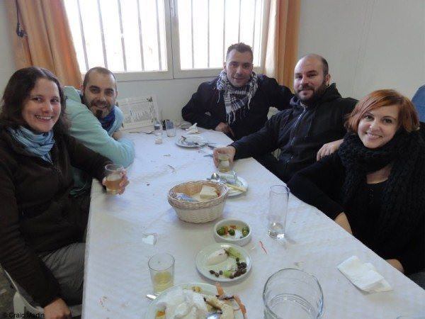 The group in the mosto, Jerez The group in the mosto Jerez - Travel diary 2012
