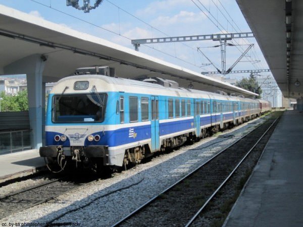 Train in Thessaloniki Greece - Eurail or InterRail?