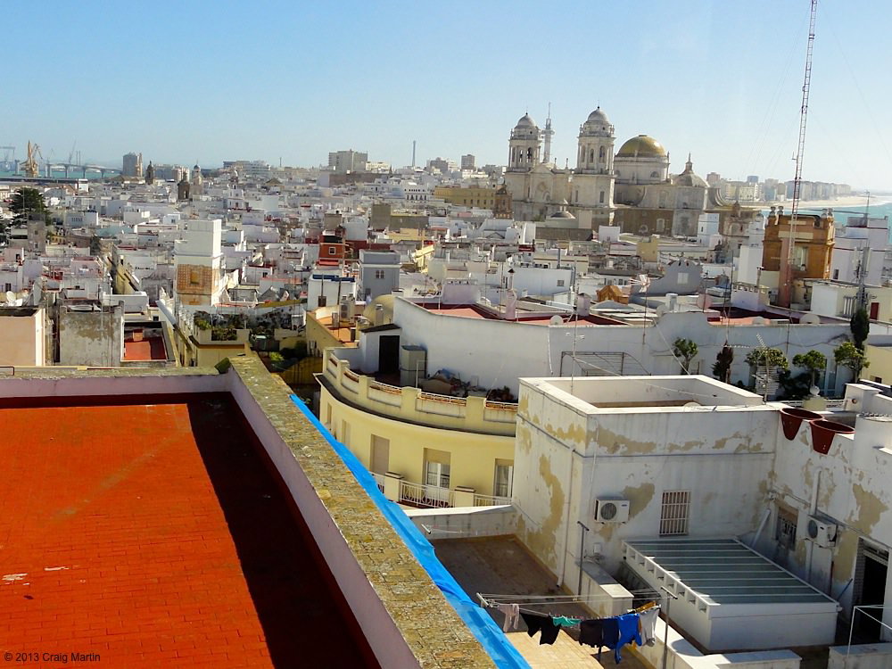 The view from the top.