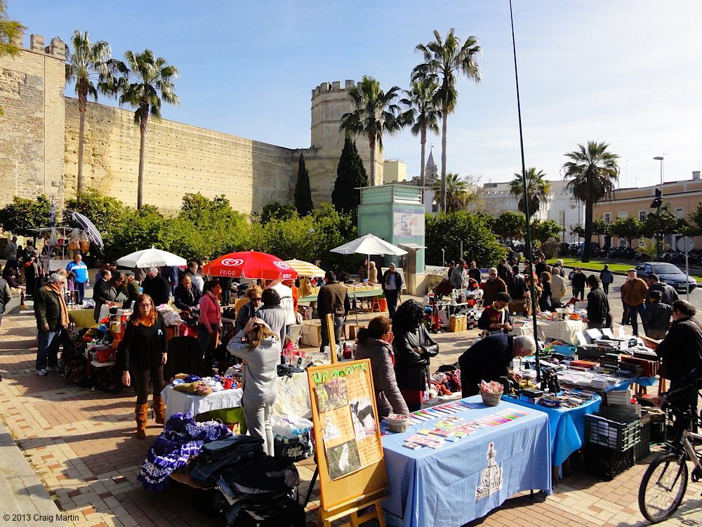 It's a pretty cool setting for a market.