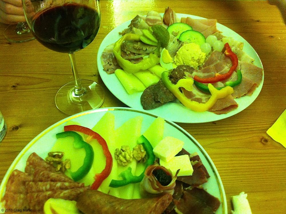 Oh, that delicious heuriger food.
