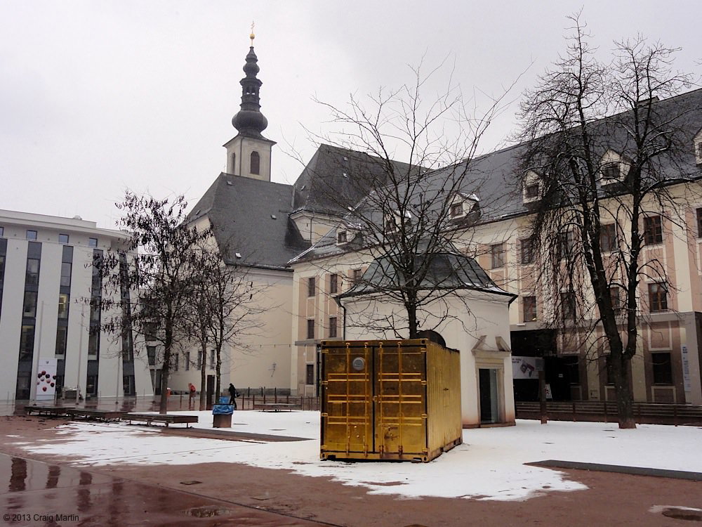 Linz is pretty in the snow.