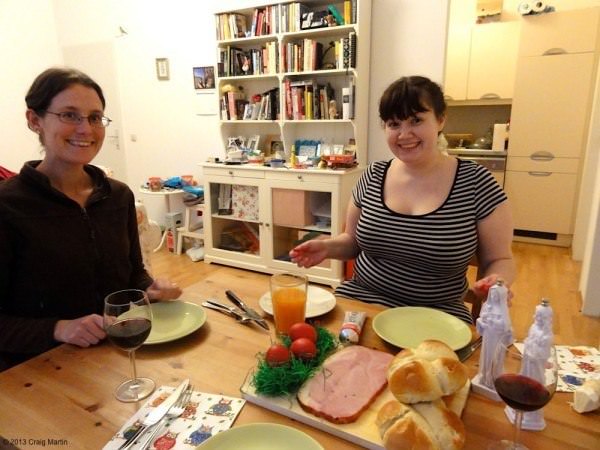 Easter breakfast.
