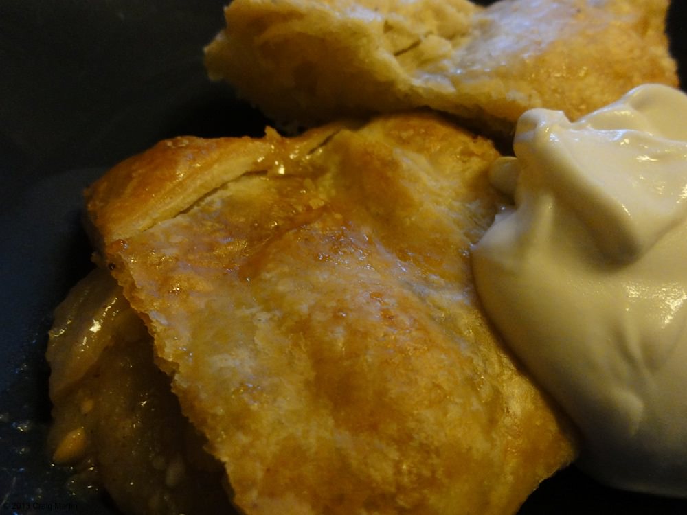 Apple strudel.