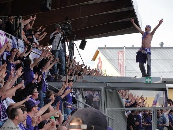 The fans were the most entertaining part.