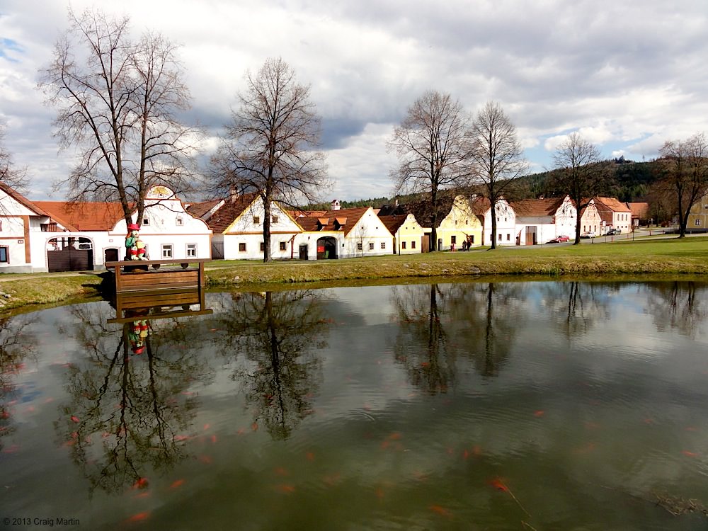 World heritage site Holasovice.