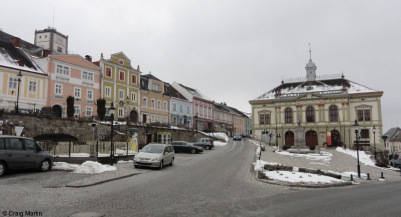Weitra is pretty -- and pretty cold.