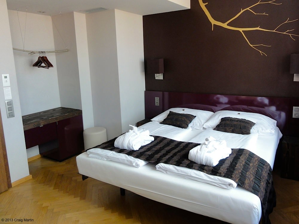 Our lovely Mosaic House room.