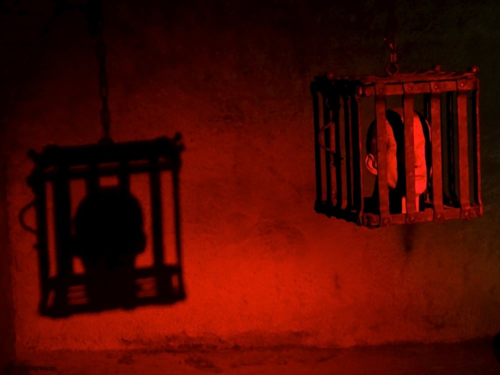 In the cellars.