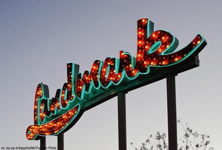 Landmark sign Las Vegas