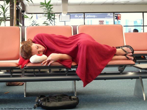 Plan to sleep somewhere comfortable!