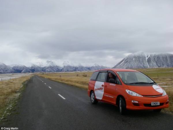 We drive on the left.