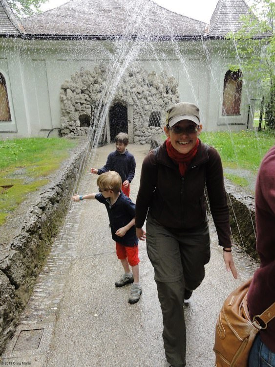 Should I get a Salzburg Card? 3 Hellbrunn's trick fountains are fun!