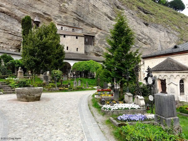The hermits caves, known as the Catacombs
