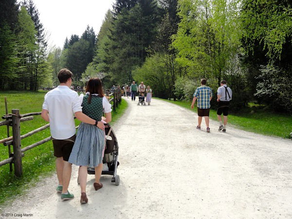 walking-open-air-museum-may-1-salzburg.jpg Walking towards the Maypole