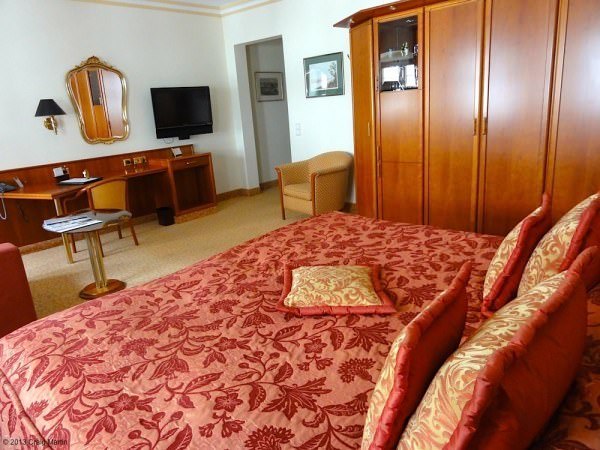 Our room at the B&uuml;low Residenz: warm and spacious.