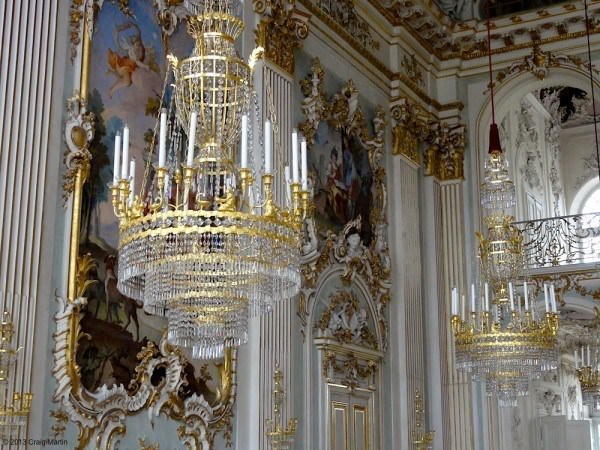 And on the inside too; but not worth the ticket price if you can visit other palaces.