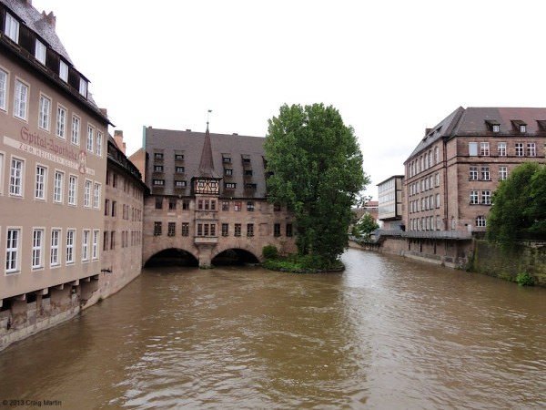 A lovely city: the Nuremberg podcast 1 Luckily we avoided the flooding affecting most of central Europe.