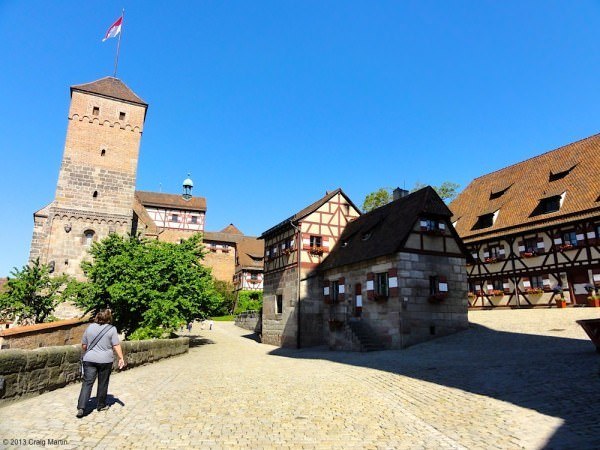 A lovely city: the Nuremberg podcast 13 We could only visit the courtyard :(