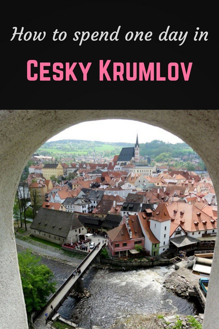 How to spend one day in Cesky Krumlov 4 Cesky Krumlov Pinterest pin
