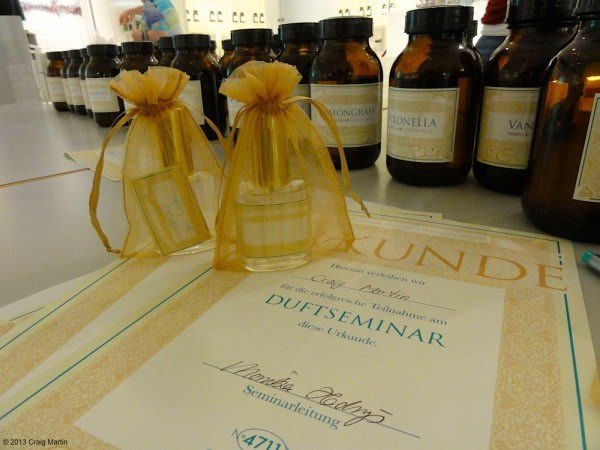 Made our own eau de cologne perfume with 4711.