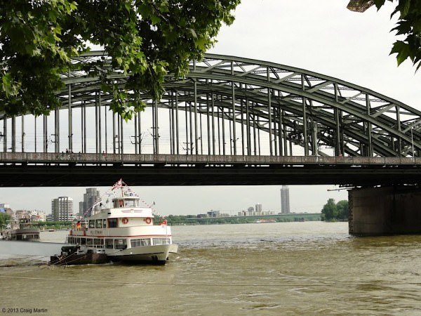 We did a walking tour by the river, 