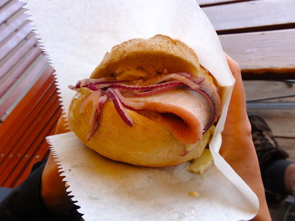 The 6 best food cities in Germany and what to eat in Germany 3 What to eat in Germany - fischbrotchen in Hamburg