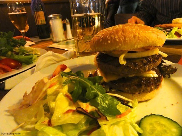 Wet and wonderful: the Hamburg podcast 11 But we couldn't leave without a hamburger!