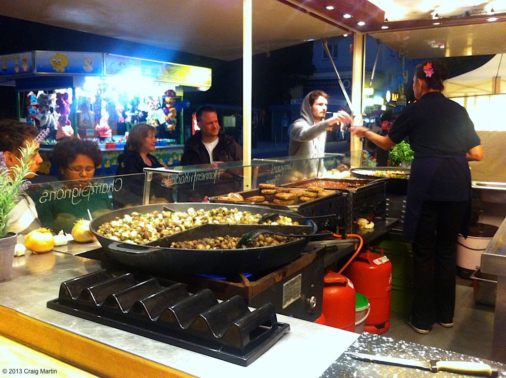 Street party, street food.