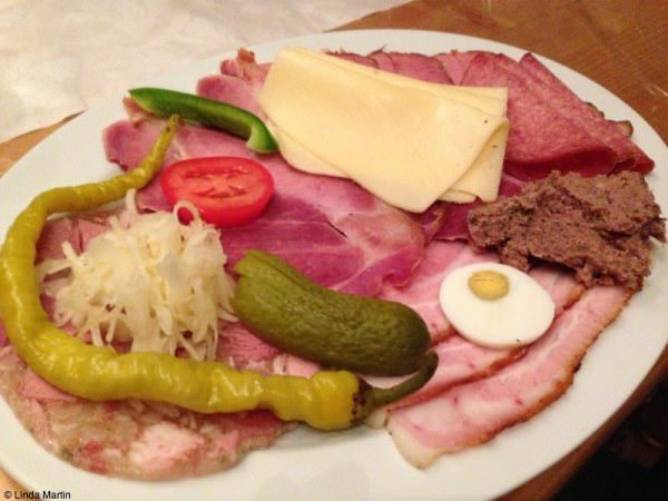 Delicious heuriger food.