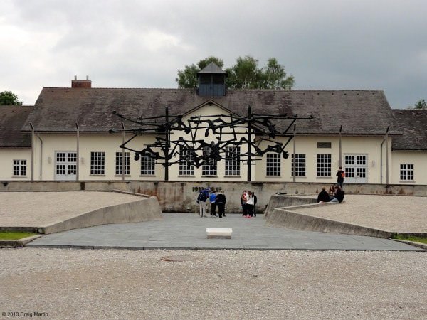 Visiting Dachau concentration camp 2 It's hard to imagine this space filled with thousands of prisoners.