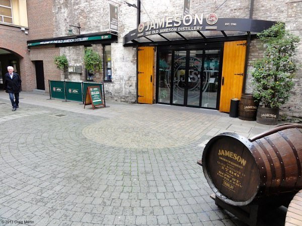 Top things to do in Dublin podcast 2 Old Jamesons Distillery.