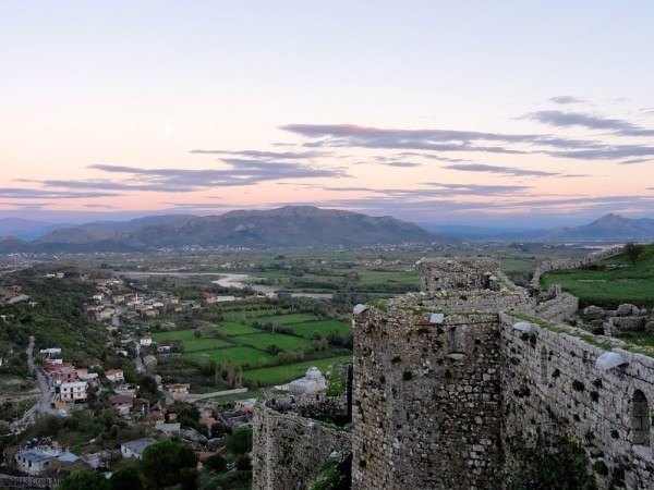 We hung out at the castle until sunset; it was worth it.