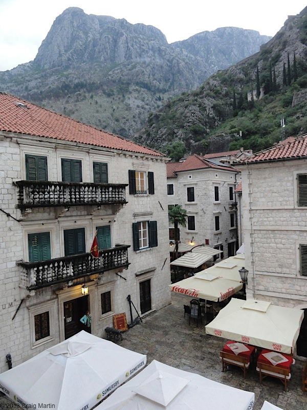 Four things I learned hostelling around the Balkans 4 View from the hostel window in Kotor