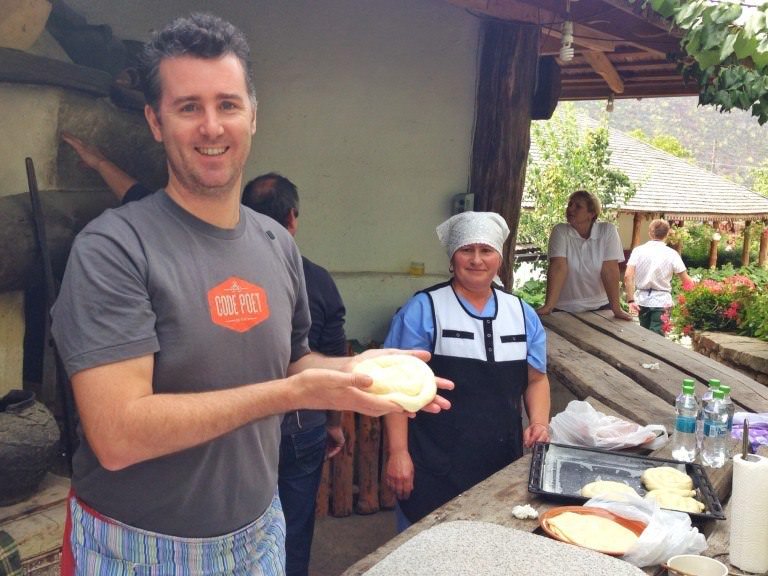 Craig at Butuceni Eco Resort in Moldova