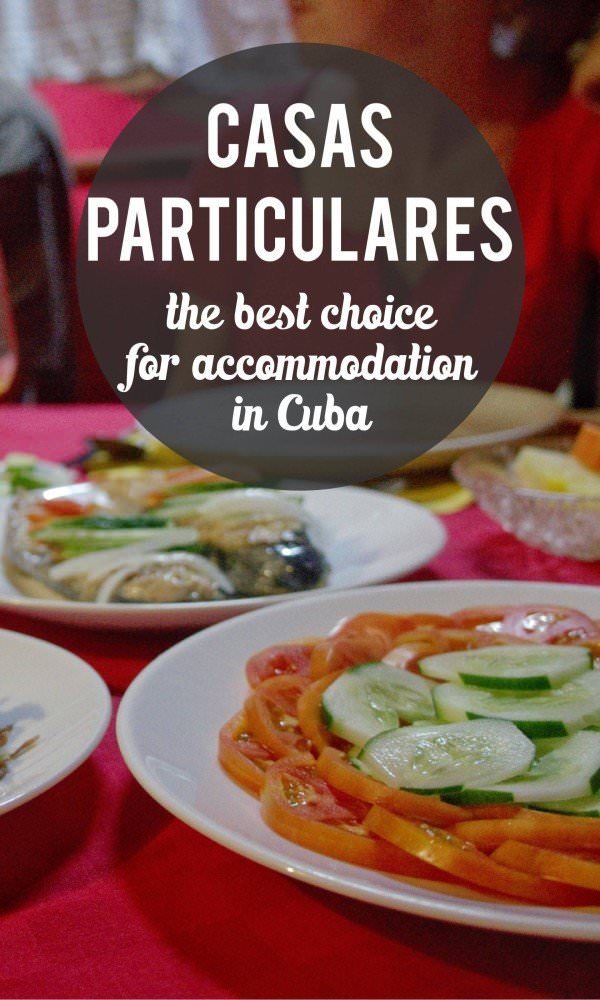 Where to stay in Cuba: casas particulares 1 Casa particular Pinterest pin.