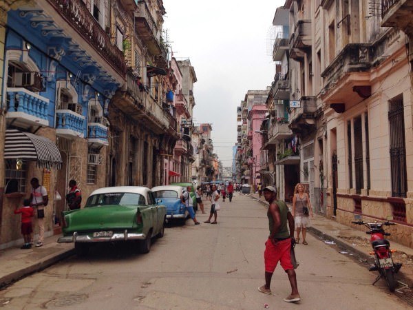 Back in Havana.