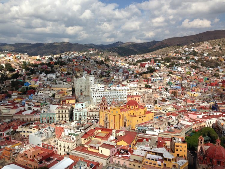 View of Guanajuato, Mexico