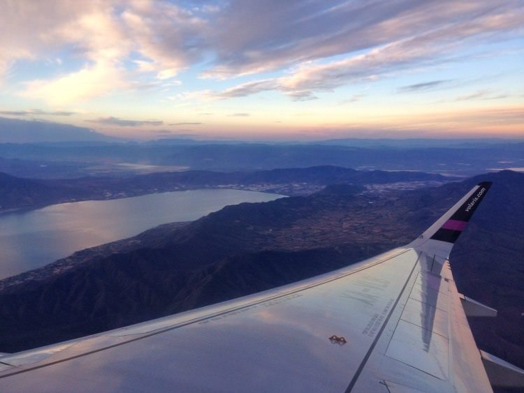 Gorgeous views on the way to Costa Rica. 