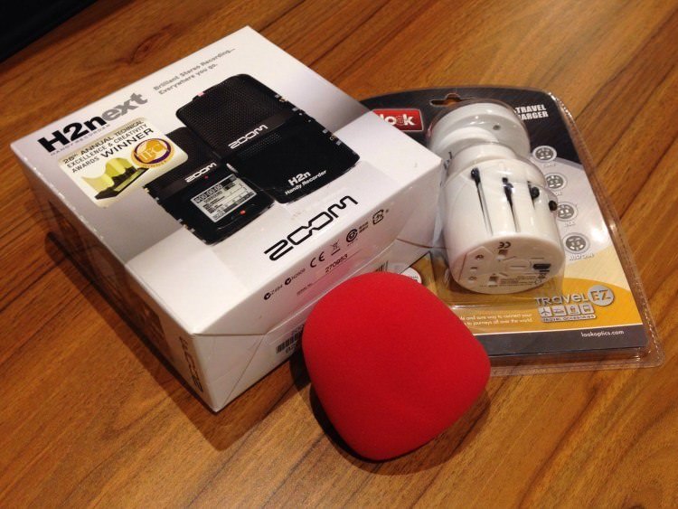 New microphone and adapter.