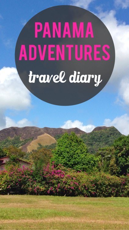 Panama travel diary pinterest pin