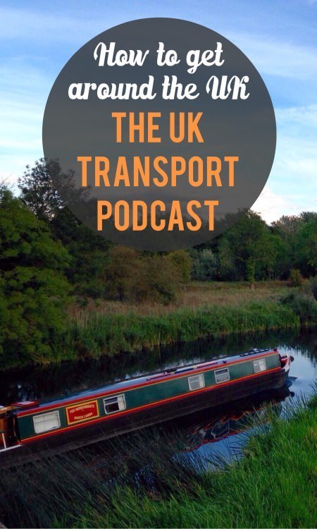 How to get around the United Kingdom: the UK transport podcast 1 UK transport Pinterest pin
