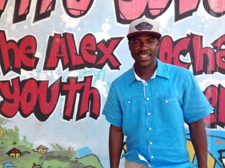 Deep Travel Cartagena Podcast 4 Alex at his youth centre in Cartagena, Colombia