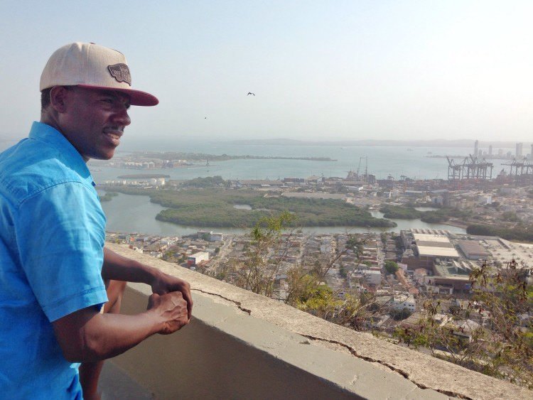 Deep Travel Cartagena Podcast 3 Cartagena, Colombia from above.