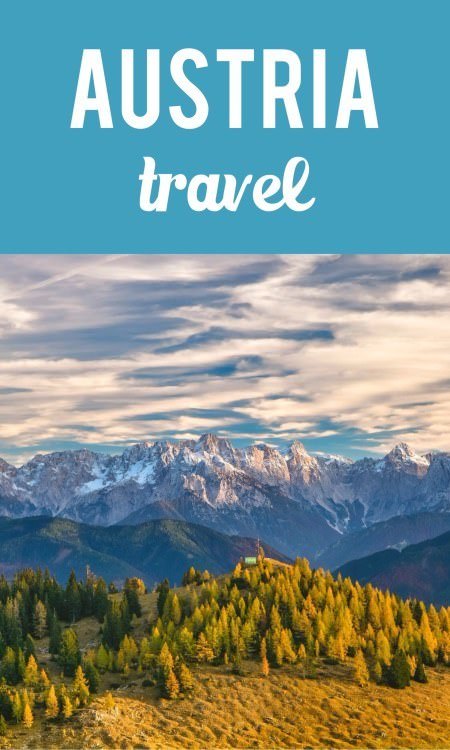 Austria travel pin