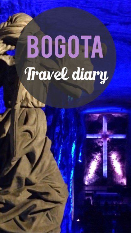 Travel diary: Bogotá 1 Bogota travel diary Pinterest pin